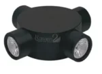 دکوراتیو گرد لوله کوتاه چهار طرفه لنز تخت RL 204F-4